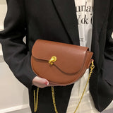Women Chain Cross Body Leather Bag Lady Satchel Handbag Tote Messenger