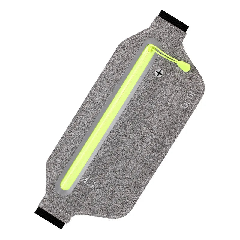 Thin Waterproof Waist Bag Sports Phone Belt Pouch