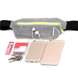 Thin Waterproof Waist Bag Sports Phone Belt Pouch