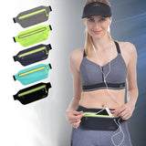 Thin Waterproof Waist Bag Sports Phone Belt Pouch