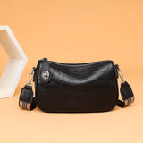 Women Shoulder Bag Cowhide Leather Messenger Handbag