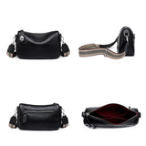 Women Shoulder Bag Cowhide Leather Messenger Handbag