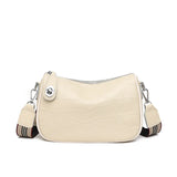 Women Shoulder Bag Cowhide Leather Messenger Handbag