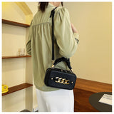 Versatile Women's One Shoulder Square Bag
