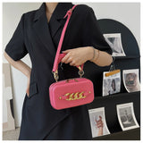 Versatile Women's One Shoulder Square Bag