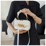Versatile Women's One Shoulder Square Bag