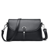 Soft PU Leather Retro Shoulder Bag Female Crossbody Bag Ladies Hasp Flap Bags