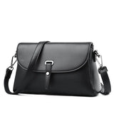 Soft PU Leather Retro Shoulder Bag Female Crossbody Bag Ladies Hasp Flap Bags
