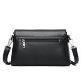 Soft PU Leather Retro Shoulder Bag Female Crossbody Bag Ladies Hasp Flap Bags