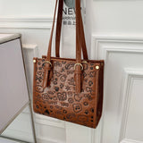 Women Cartoon PU Leather Tote Shoulder Messenger Bags