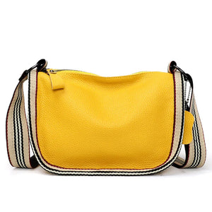 High Women Leather Shoulder Bag Handbag Cowhide Messenger Tote Bag