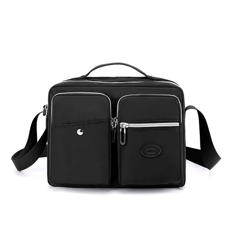 Waterproof Nylon Shoulder Bag Crossbody Women Messenger Bag