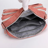 Waterproof Nylon Shoulder Bag Crossbody Women Messenger Bag