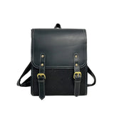 High Capacity PU Leather Women Backpack School Bag Girls Shoulder Bag