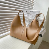 Retro Casual Women Totes Shoulder Bags Female PU Solid Handbag For Women