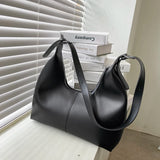 Retro Casual Women Totes Shoulder Bags Female PU Solid Handbag For Women