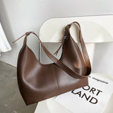 Retro Casual Women Totes Shoulder Bags Female PU Solid Handbag For Women