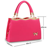 Women's Leather Shoulder Bag Crossbody Tote Zipper Purse