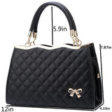 Women's Leather Shoulder Bag Crossbody Tote Zipper Purse