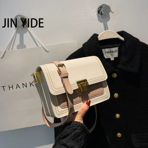 Mini Leather Flap Crossbody Bag for Women Shoulder Handbag