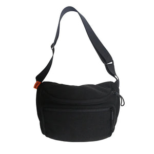 Hip Hop Canvas Sports Messenger Bag Large Capacity Women's Leisure Bag