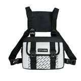 Hip-Hop Men Chest Bag Outdoor Tactical Vest Waist Bags