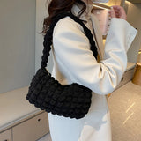 Western Style Stray Bag Women Soft Texture Hobo Messenger Bag