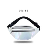 Holographic Fanny Pack Laser PU Waist Bag