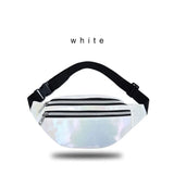 Holographic Fanny Pack Laser PU Waist Bag