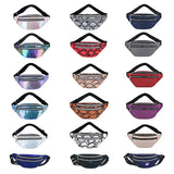 Holographic Fanny Pack Laser PU Waist Bag