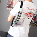 Holographic Laser Women's Waist Bag
