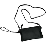100% Cowhide Leather Clutch Crossbody Bag Soft Mini Shoulder Purse