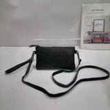 100% Cowhide Leather Clutch Crossbody Bag Soft Mini Shoulder Purse