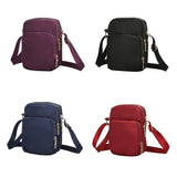 Women Crossbody Bags Zipper Mobile Phone Shoulder Bag Lady Multifunction Handbag