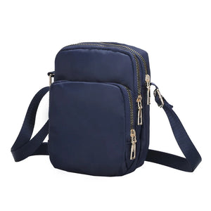 Women Crossbody Bags Zipper Mobile Phone Shoulder Bag Lady Multifunction Handbag