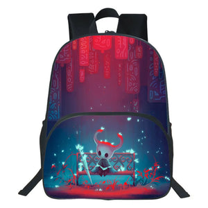 Hollow Knight Backpack Men Travel Bags Game Cosplay Knapsack Boy Girl School Bag