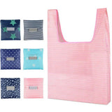 Foldable Green Shopping Bag Tote Folding Pouch Handbag