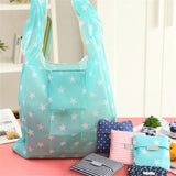 Foldable Green Shopping Bag Tote Folding Pouch Handbag