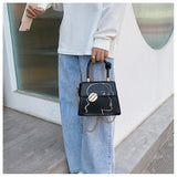 High Embroidery Crossbody Chain Bag for Women