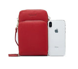 Lady Wallet PU Long Large Capacity Multifunctional Mini Bag Shoulder Bag