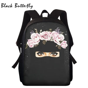 Muslim Islamic Girl Pattern School Backpack for Girl