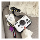 Funny Camera Bag Women's Cross-Shoulder Square Bag