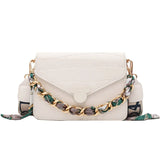 Stylish Serpentine Shoulder Bag Crossbody Messenger Handbag