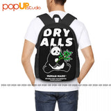 Large Capacity Panda Bear Backpack Shoe Bag