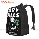 Large Capacity Panda Bear Backpack Shoe Bag