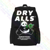 Dry Alls Panda Bear Large Capacity Backpack Gym Tote Bag