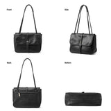 Soft Leather Flap Women's Crossbody Shoulder Bag Handbag Bolsa Feminina