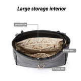 Soft Leather Flap Women's Crossbody Shoulder Bag Handbag Bolsa Feminina