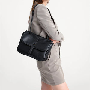 Soft Leather Flap Women's Crossbody Shoulder Bag Handbag Bolsa Feminina
