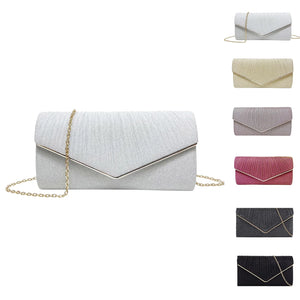 Glitter Banquet Dinner Bag Retro Evening Dress Chain Shining Piece Bag